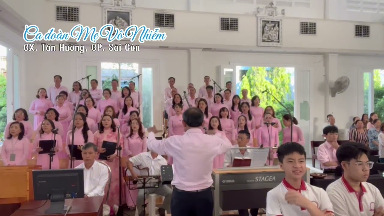 CĐ Mẹ Vô Nhiễm ca pv trong hôn lễ đôi thành viên : Đình Hồ & Sary 01/02/2026