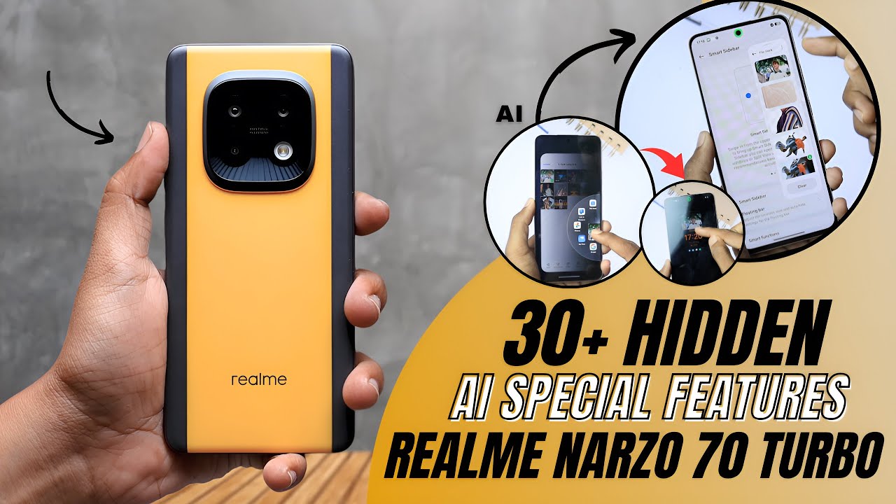 Realme Narzo 70 Turbo 5g Tips And Tricks 🔥 Hidden Top 30+ Special Features | realme narzo 70 turbo