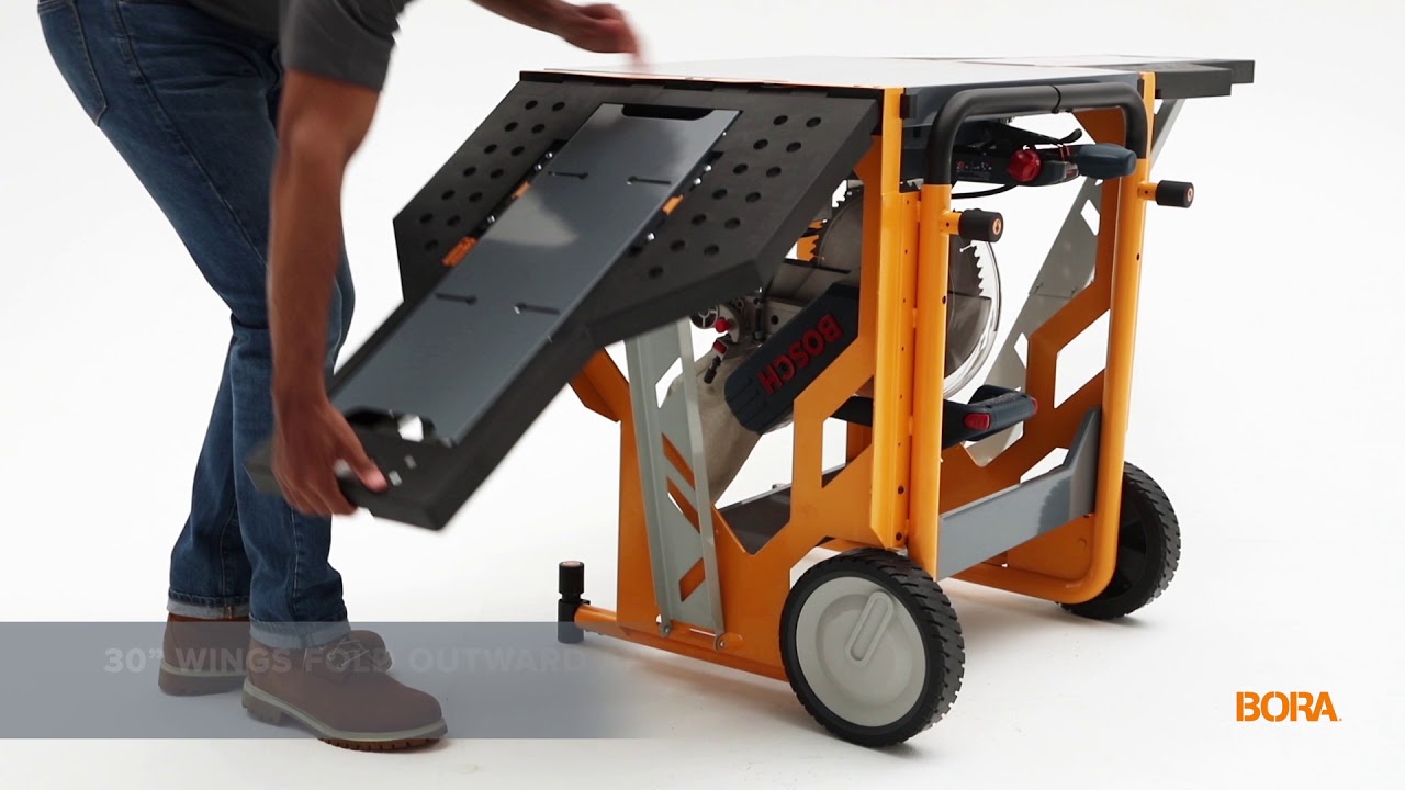 Bora&reg; Portamate PM-8000 Portacube STR&trade; Miter Saw Work Station Features