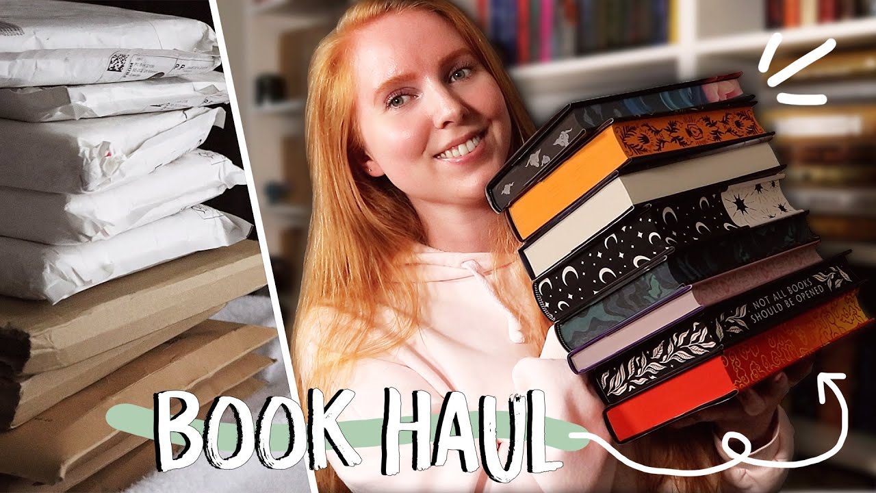 It's time for another BIG book haul (and unboxing) 🤩📚 | 29 books
