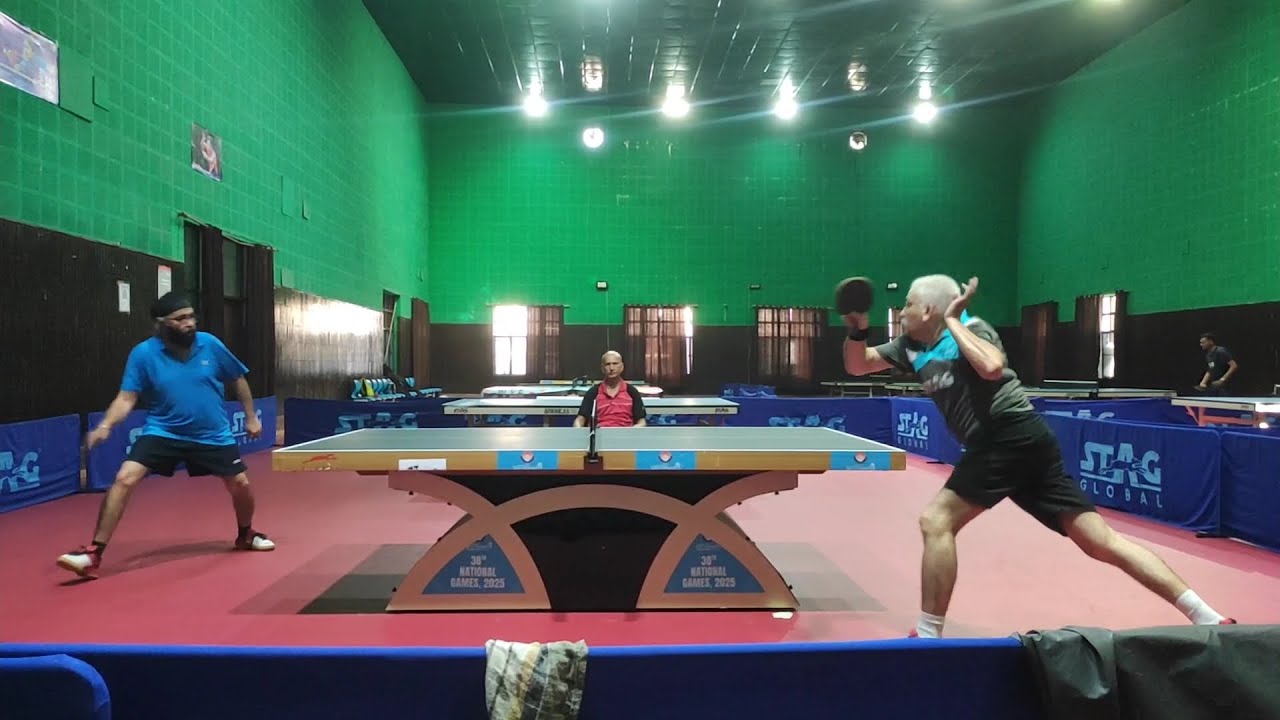 Final Veterans 🏓 Table Tennis Open Tournament DDun| Girish K Chabra 60+ Vs Jaswinder Sawhney 55+ UKD