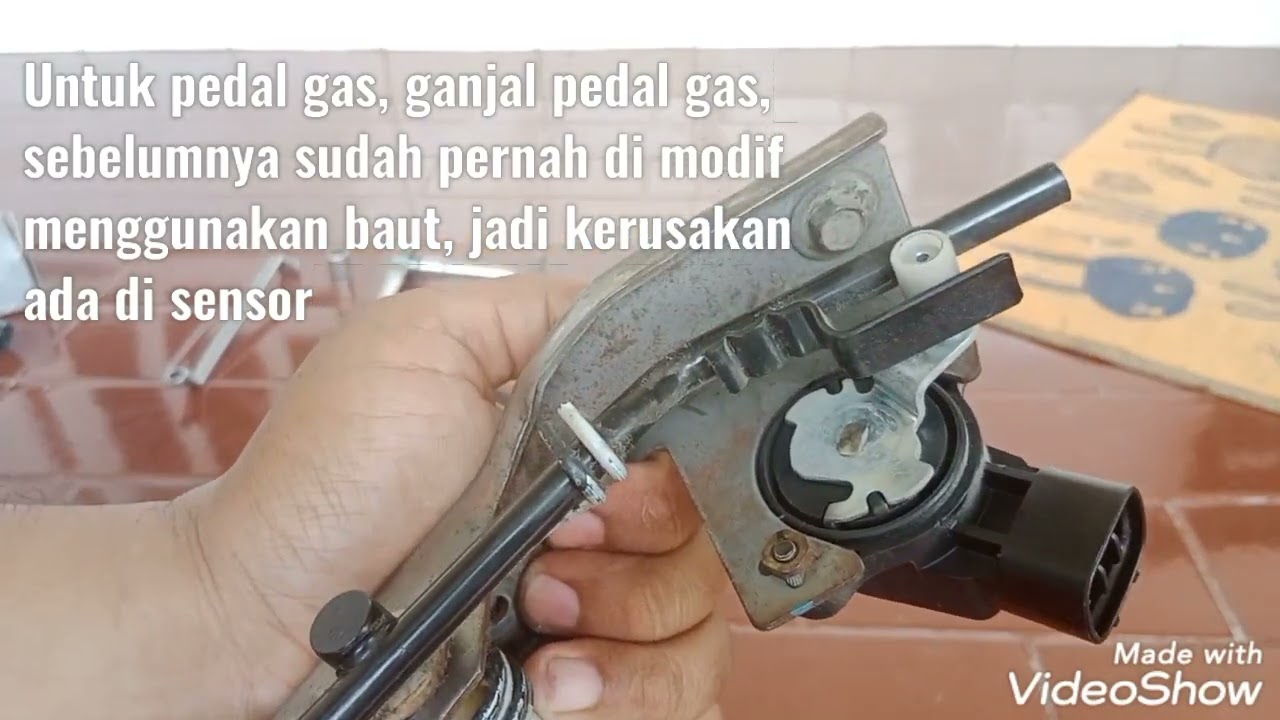 Tutorial Mengganti Sensor Pedal Gas Nissan X Trail T30