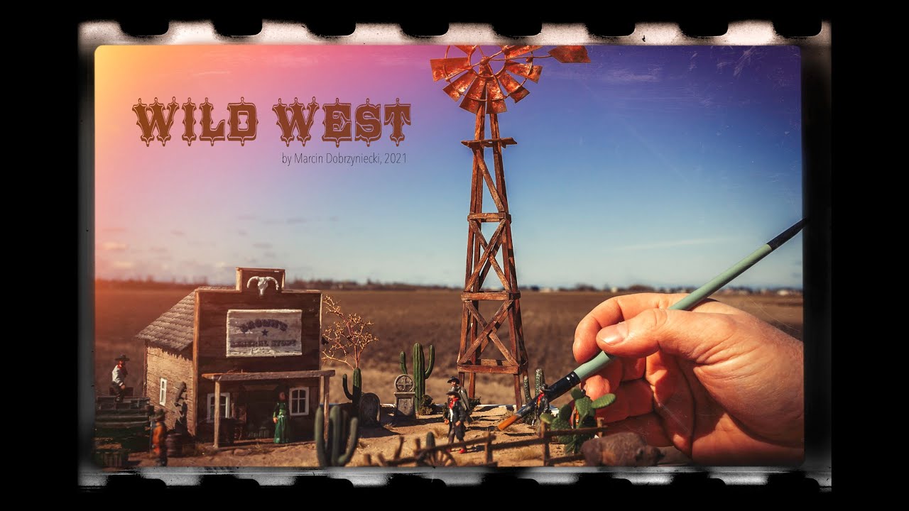 Realistic Diorama - Wild West story in scale