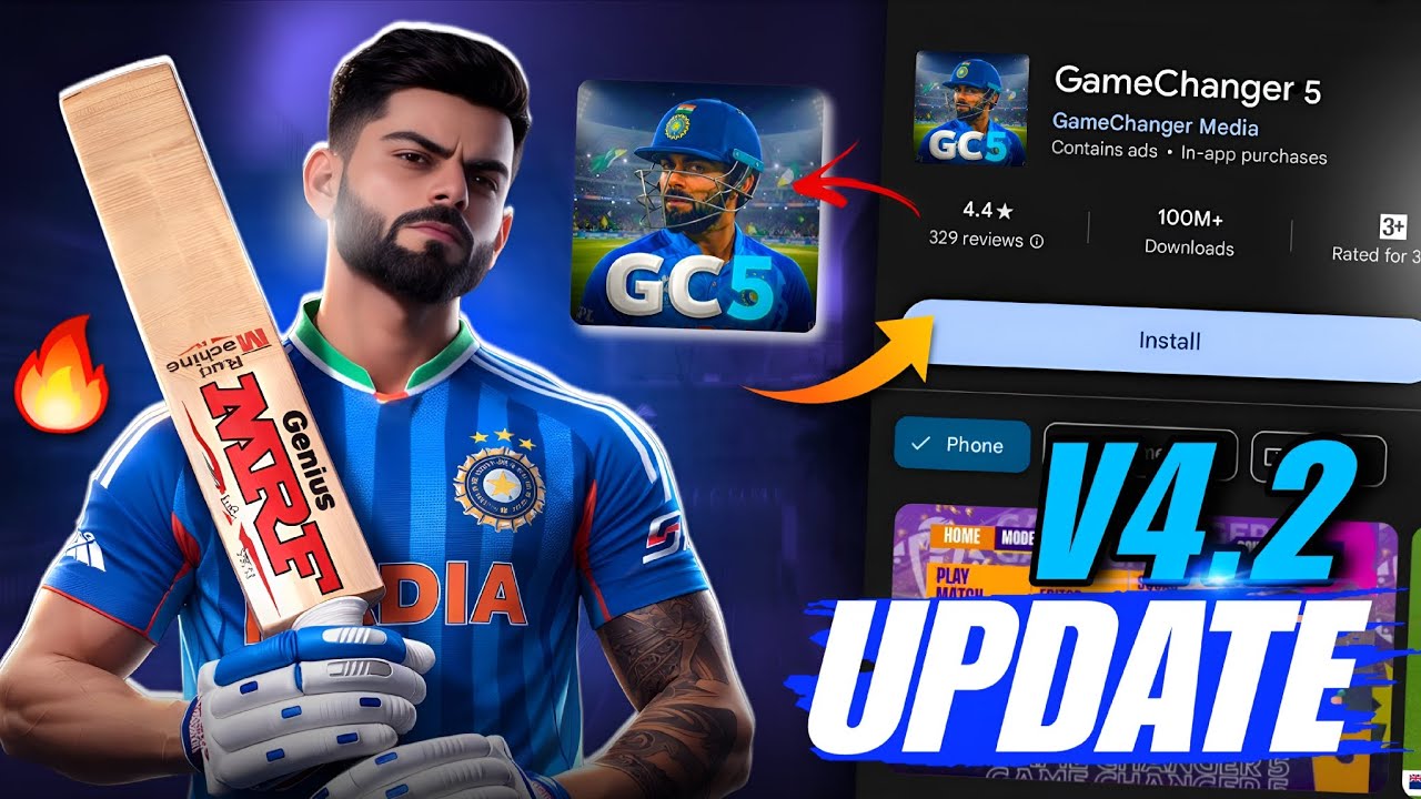 🔥DOWNLOAD NOW! Game Changer 5 V4.2 | IPL Auction & T20 WC 2026😍 | GC5 v4.2