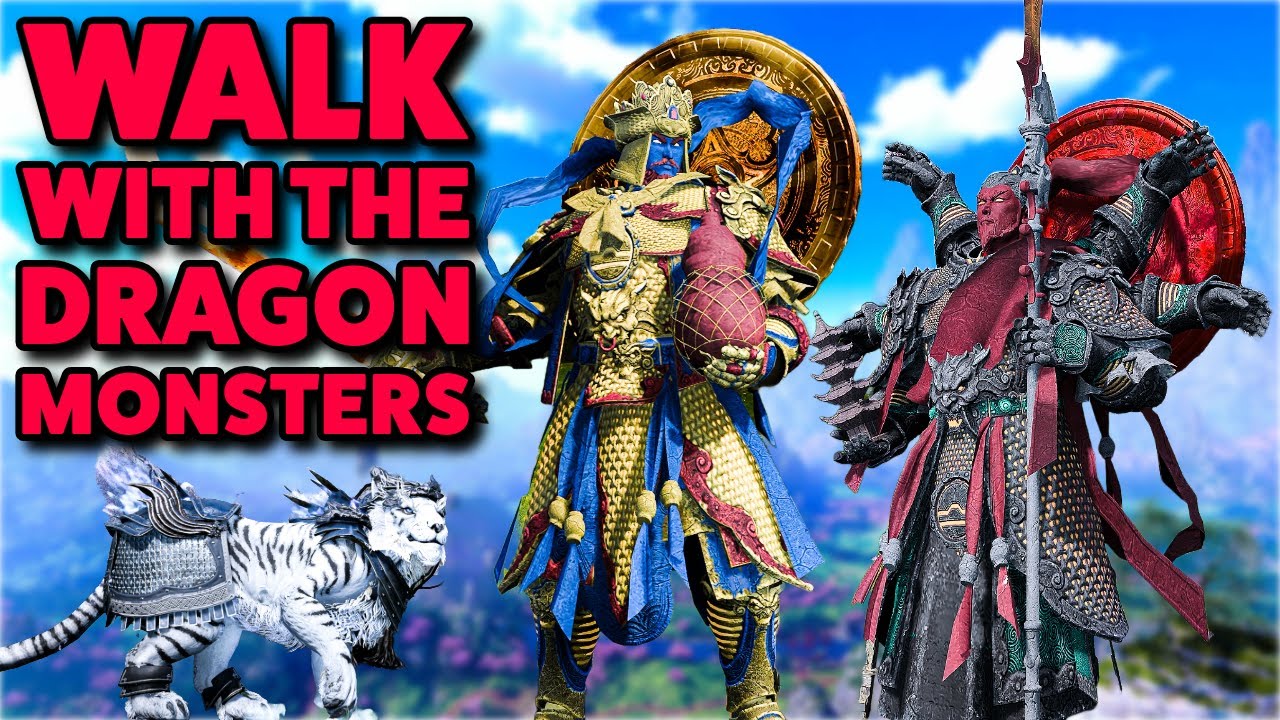 TW Warhammer 3 - Walk With the Dragon Mod: Terrific Monsters