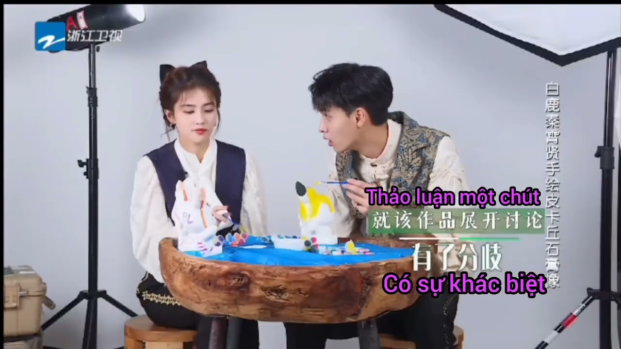 { Tần Tiêu Hiền x Bạch Lộc } bắt nạt em là nghề của chị 🥰 #bailu #keeprunnings10 #keeprunning