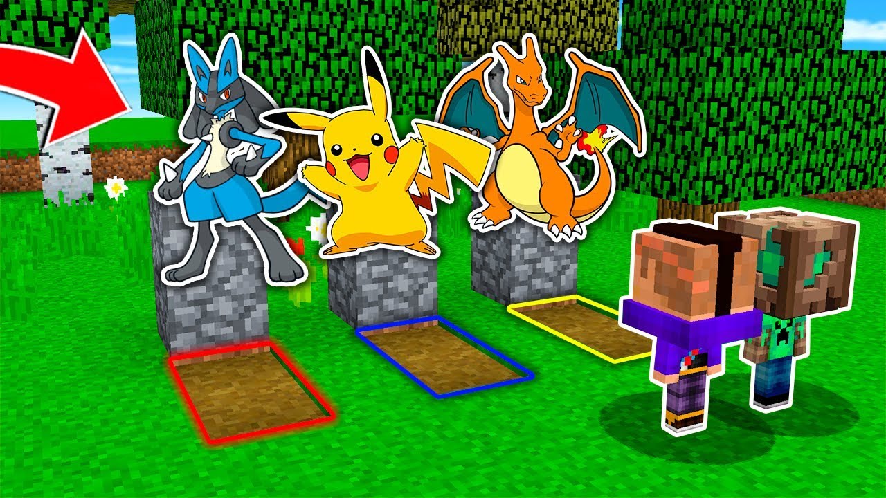 MINECRAFT: NO ESCOJAS LA TUMBA EQUIVOCADA!! 😂😱 - POKÉMON EN MINECRAFT MOD PIXELMON