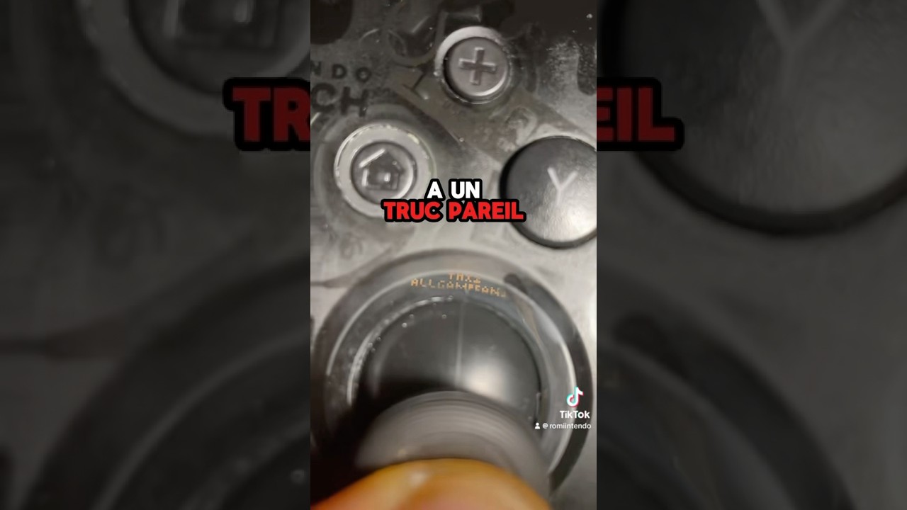 Ce secret incroyable sur les manettes Switch #nintendo #switch #secret #procontroller #joystick