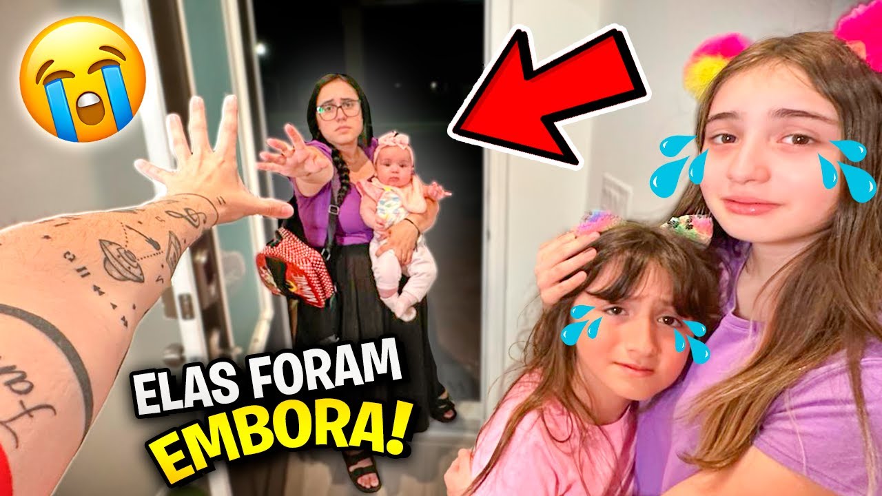 A HAILEY e a MÃE FORAM EMBORA de CASA! Pai Também Joga
