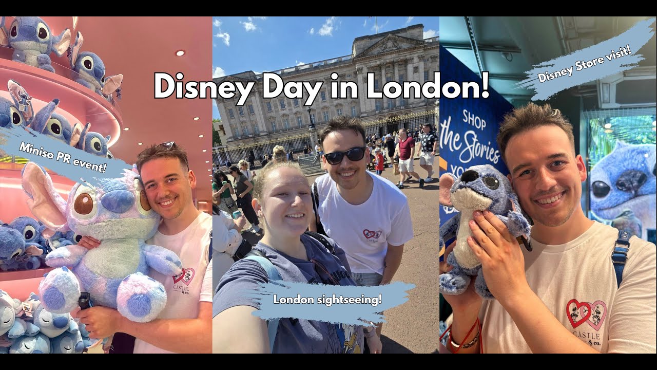 First ever Disney Vlog! | Miniso PR event in London | Disney Store visit | London sightseeing