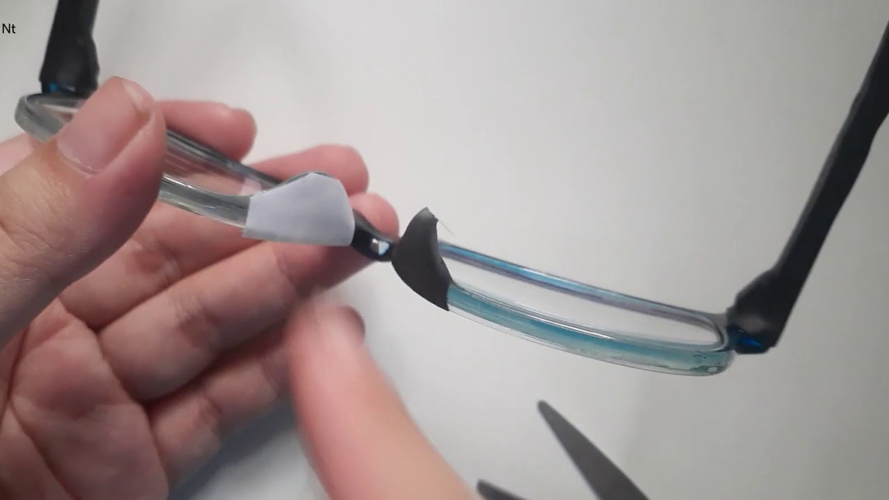 DIY Anti Slip Nose Pad for Eyeglasses | Easy Quick