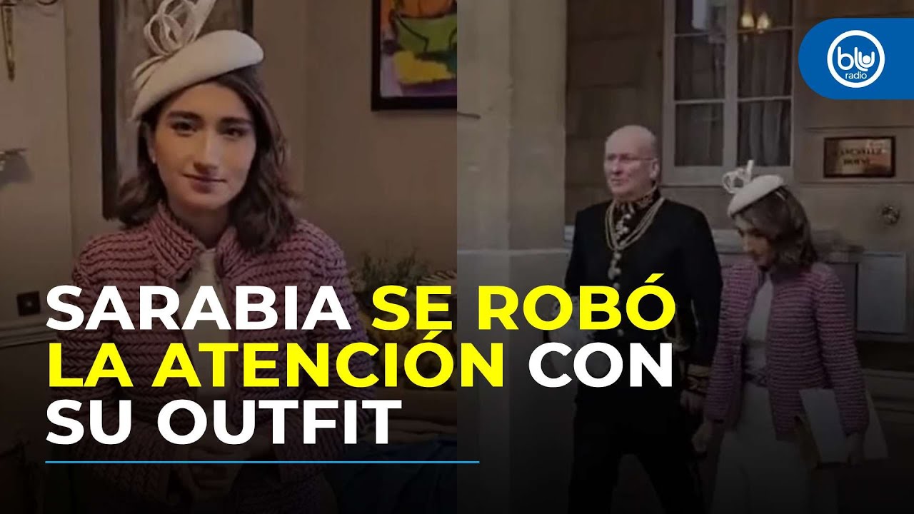El look de Laura Sarabia ante el Rey Carlos III que desató una ola de críticas y memes