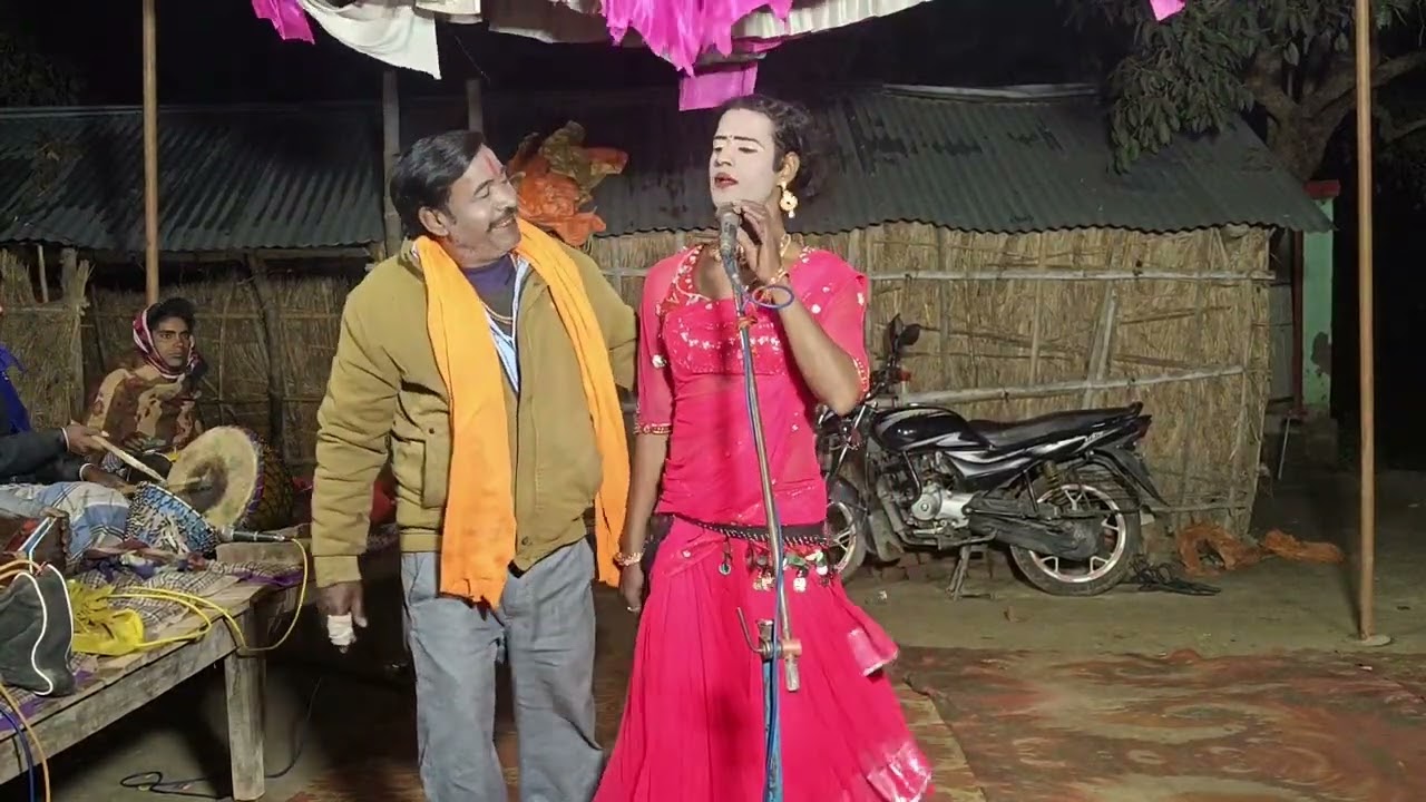 जवाब सवाल बिरहा/3 महीना के रही बिटिया 6 महीना के पेट/BAKLOL blp/छोटकउ निषाद कहरवा नाच मो.7054802842