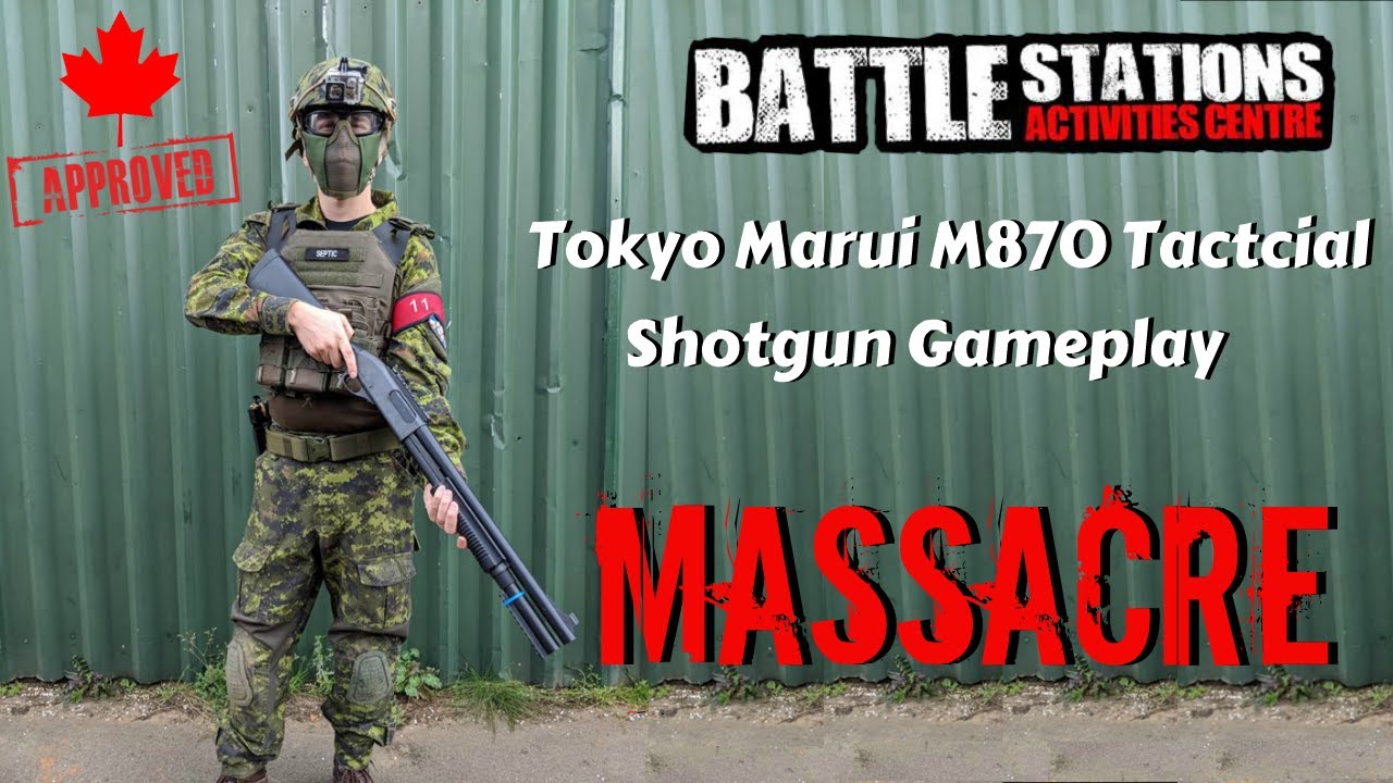 Battle Stations - Tokyo Marui M870 Tactical MASSACRE
