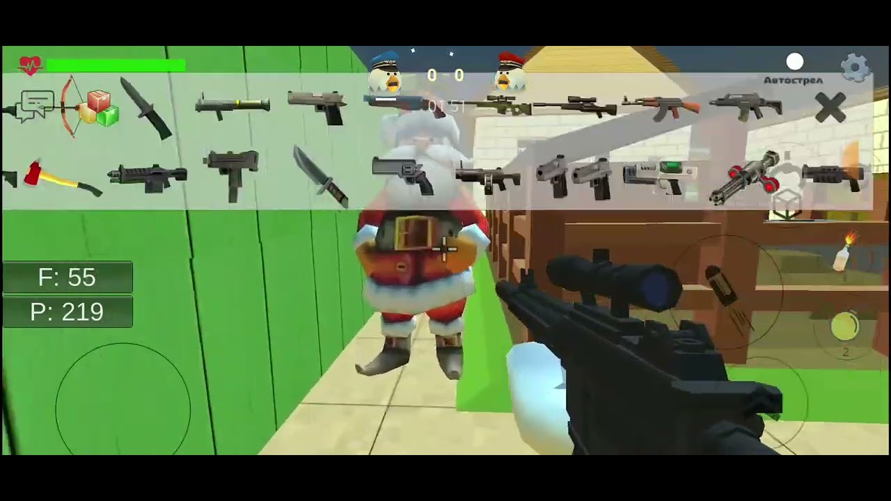 обнова в chicken gun private server 1.1.0 обзор