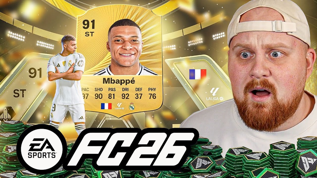 MIN F&Ouml;RSTA FC 26 PACK OPENING!