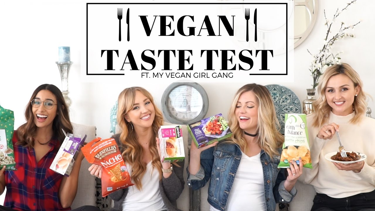 HUGE Whole Foods Vegan Taste Test with My Vegan Girls