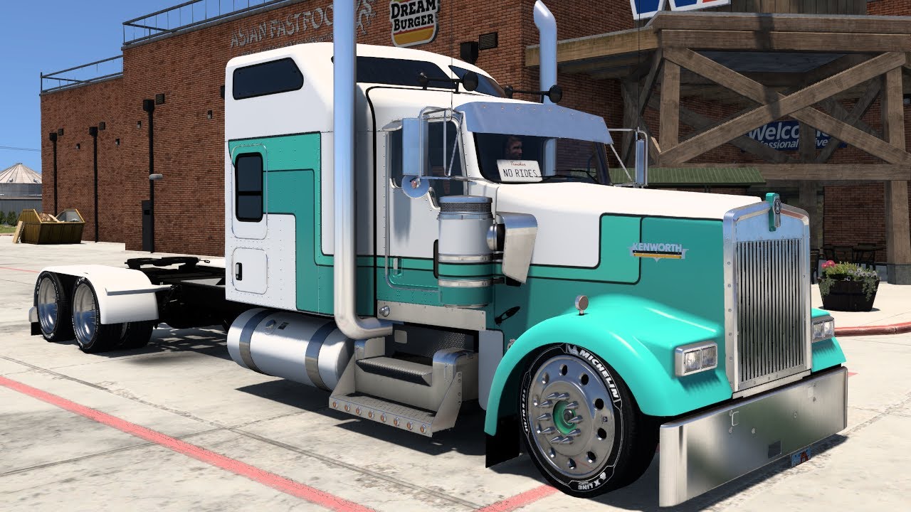 American Truck Simulator / Kenworth W900 Long and Lowered Part 44 / Let's Play
