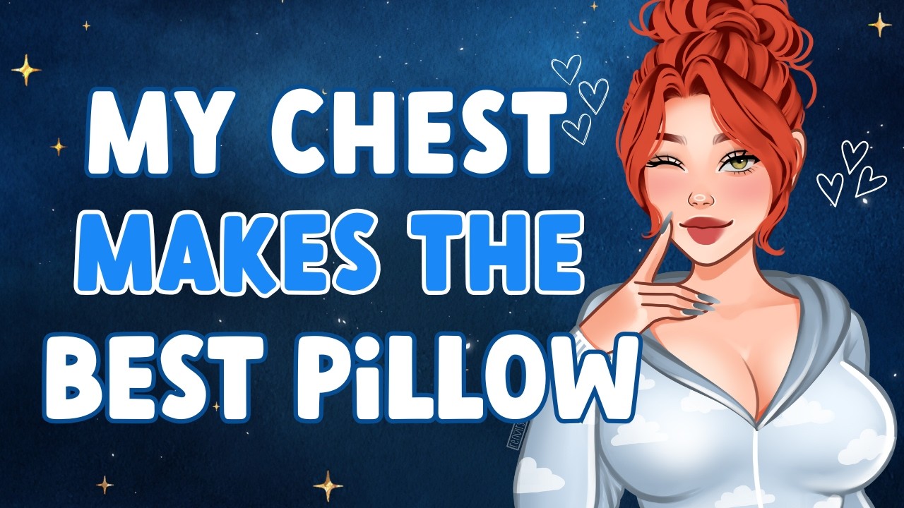 lay your head on my chest while I cuddle you back to sleep, baby | girlfriend asmr roleplay | f4a ♡