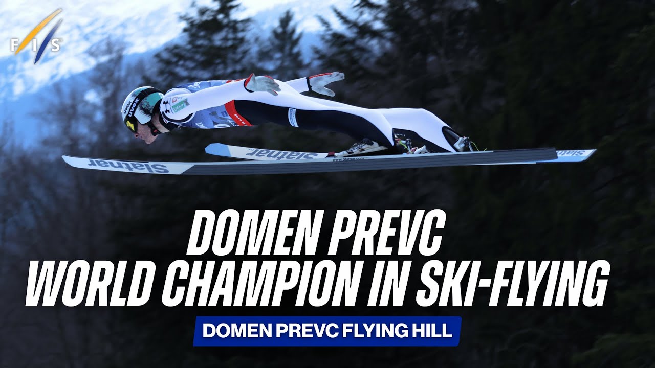 Unstoppable! Domen Prevc becomes Ski-Flying World Champion! | FIS Ski Jumping