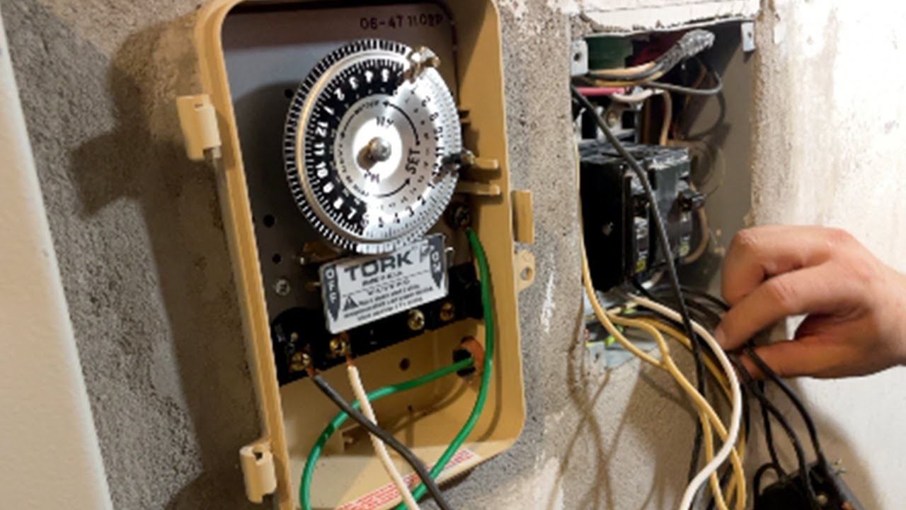 COMO INSTALAR UN TIMER A 220V