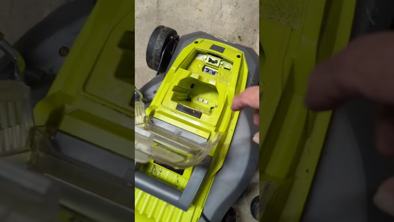 Sun Joe ION16LM Lawn Mower bogging down, stops running, possible repair. Simple cleaning.