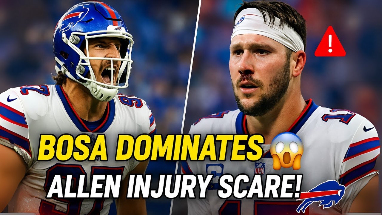 😱 Joey Bosa TRANSFORMS the Buffalo Bills Defense… Josh Allen’s Scary Injury Update! 🏈🔥