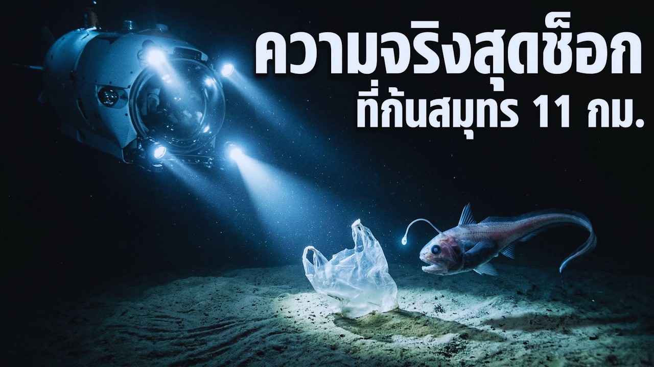 60 ปีแห่งการท้าทายความตาย สู่การไขปริศนาสิ่งมีชีวิตในร่องลึกมาเรียนา