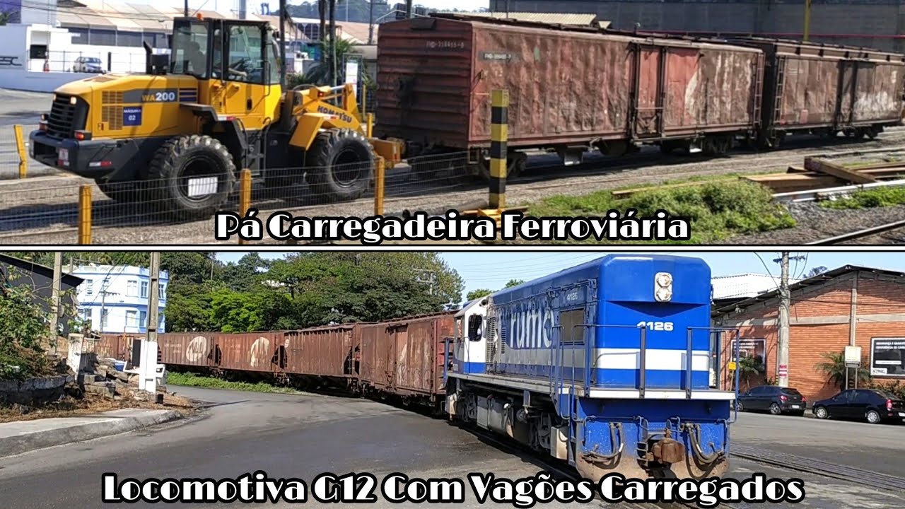 Pá Carregadeira Ferroviária - Manobras no Porto de São Francisco do Sul - Parte 2, Final