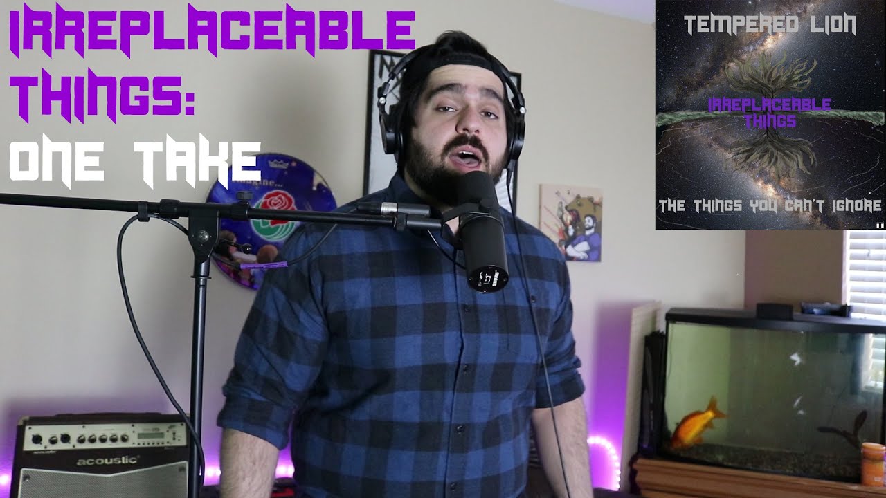 Irreplaceable Things - One Take Vocal Performance by Tempered Lion