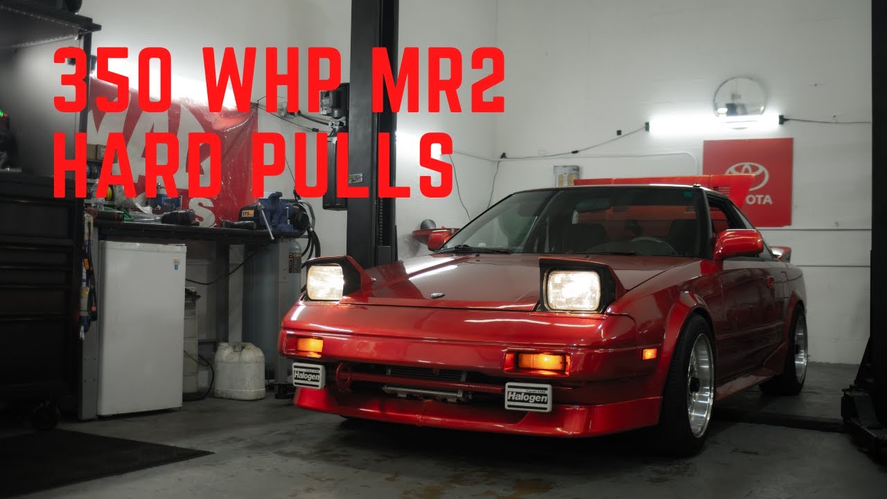 Toyota MR2 MK1.5 AW11 Launches and Pulls (Gen4 3SGTE)