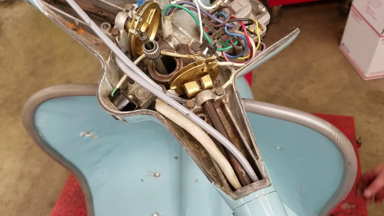 SSC Lambretta Hydraulic Disc Brake Install Step 1: Disassembly