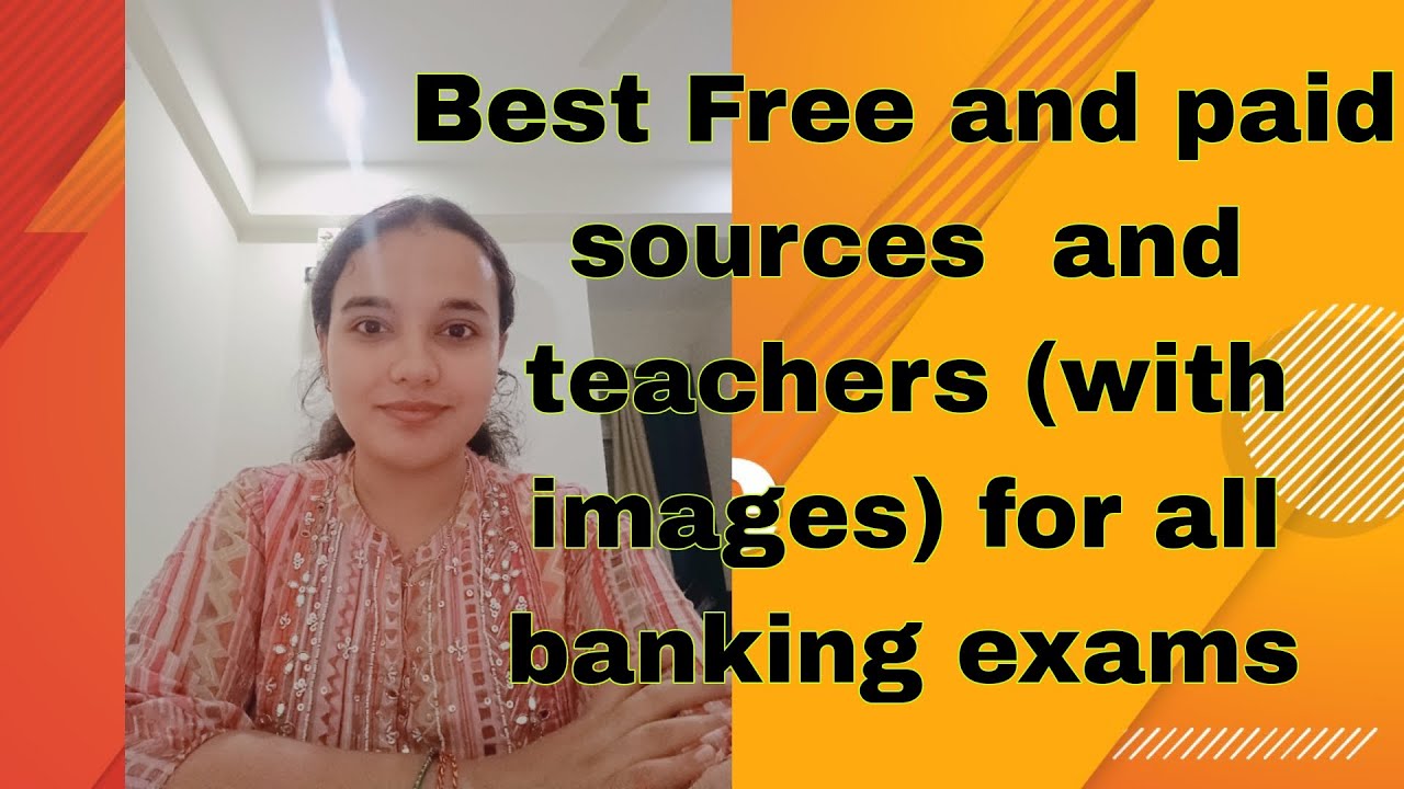 Best🔥 paid and free resources and teachers for banking preparation#free sources for bank exams#ibps
