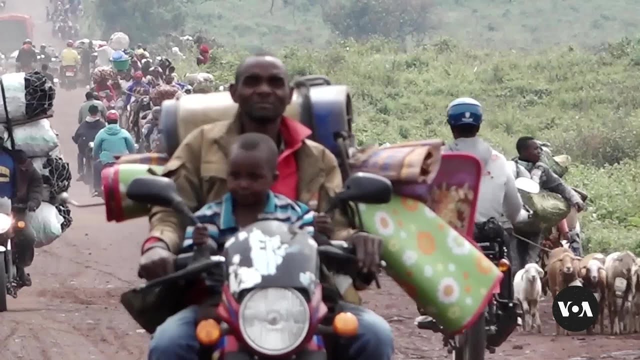 DR Congo conflict displaces thousands, endangering women, children | VOA News