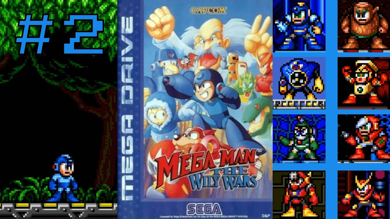 Mega Man: The Wily Wars прохождение (Sega MD) #2