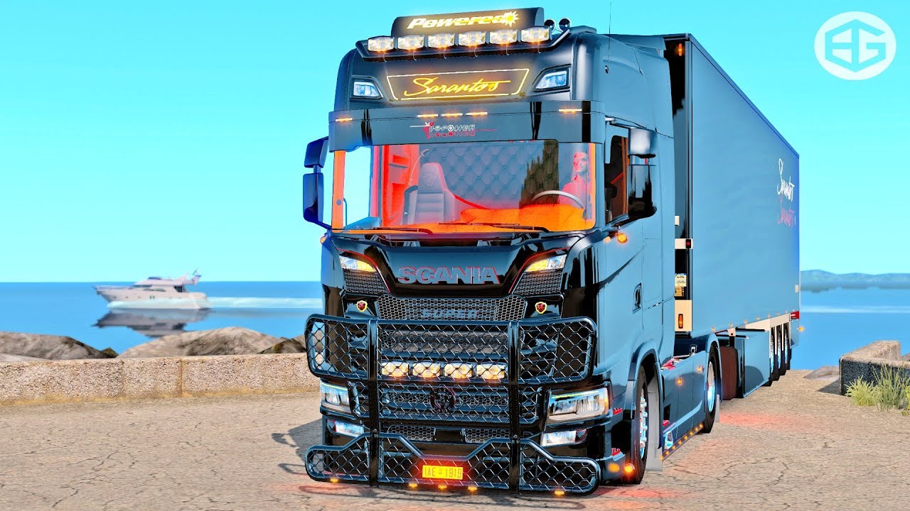 Scania S TUNING MOD ETS2 1.36 (Euro Truck Simulator 2)