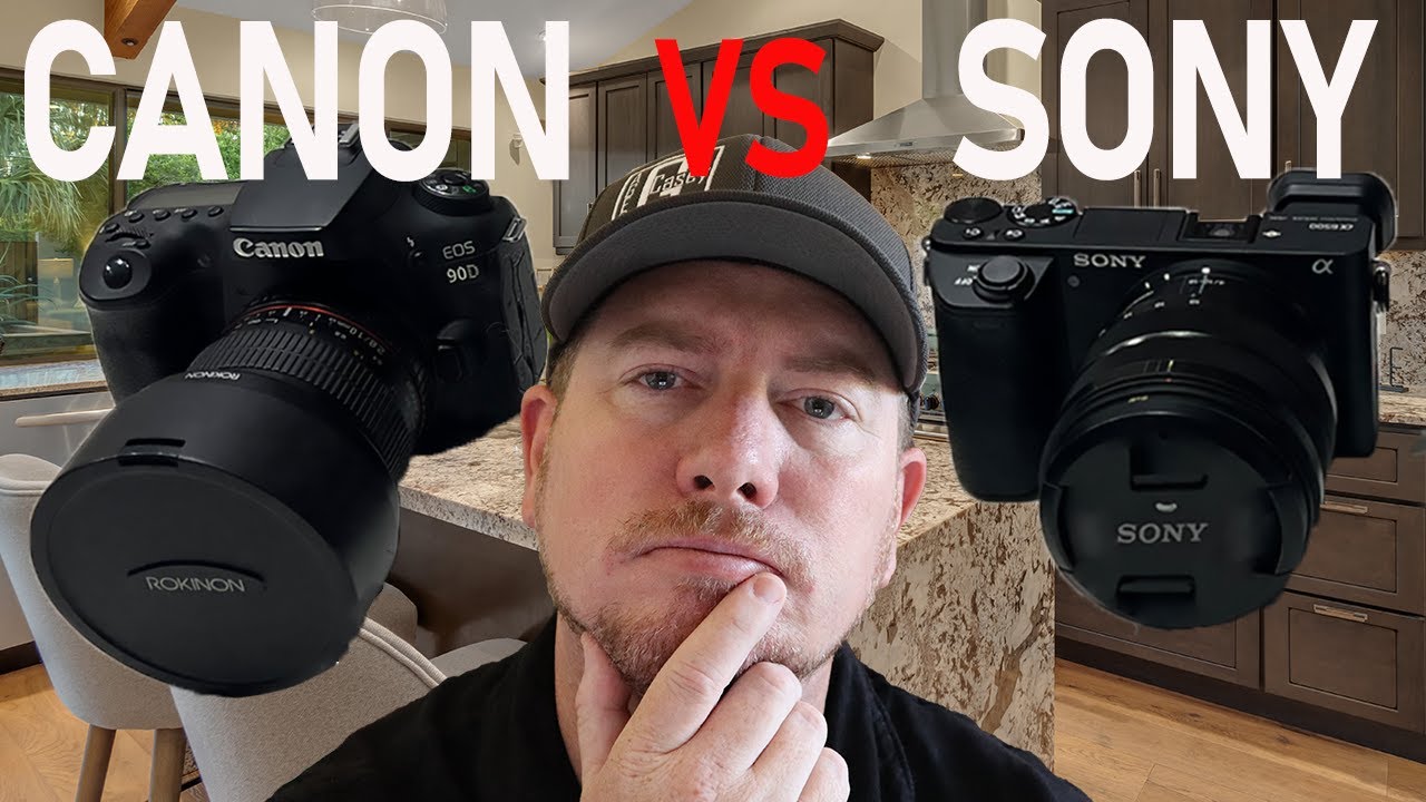Canon 90D Vs Sony a6500 Bonus IPhone Real Estate Photography.