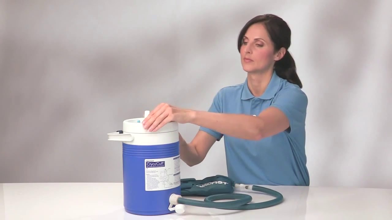 Aircast Cryo Cuff with Gravity Cooler