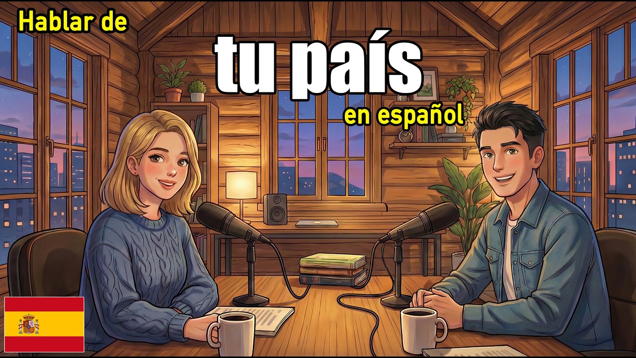 How to Talk About Your Country in Spanish | Daily Spanish Conversation Practice