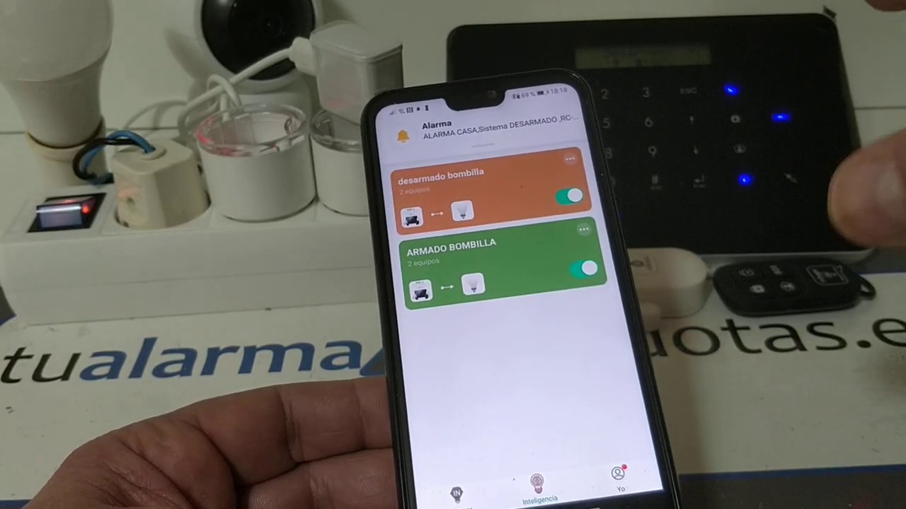 iHogarTHI: crear Escenarios-Ejecutes y Automatizaciones
