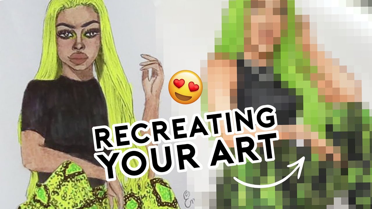 RECREATING MY FAN'S ART! #6