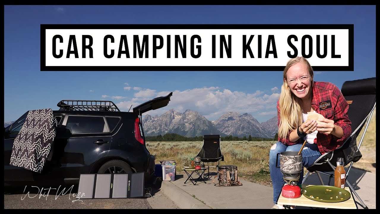How I Car Camp in My Kia Soul - Solo Female Traveling - Dispersed Car Camping