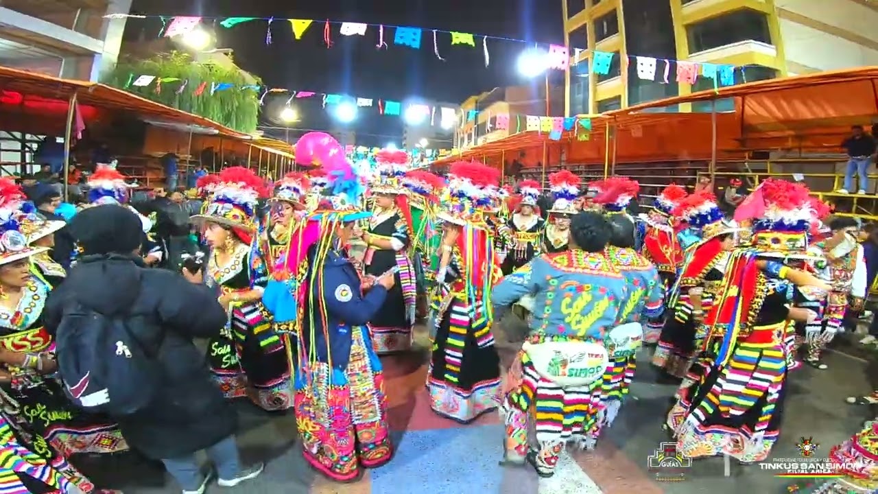 Tinkus San Simón - Carnaval de Oruro 2024 BLOQUE MIXTO