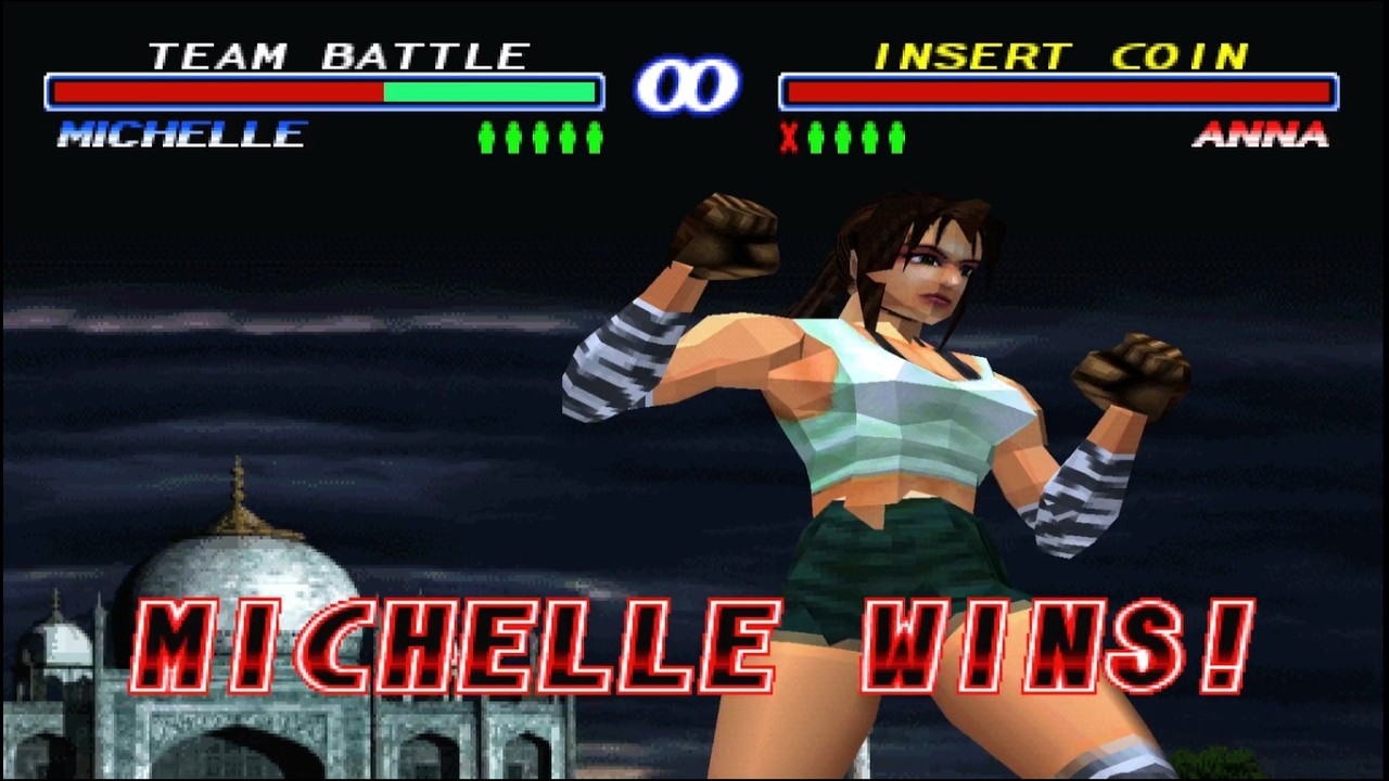 Командный бой в Tekken 2 #187