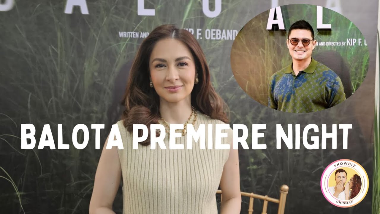 Balota Red Carpet Premiere | Marian Rivera, Dingdong Dantes | Gateway Mall. Quezon City