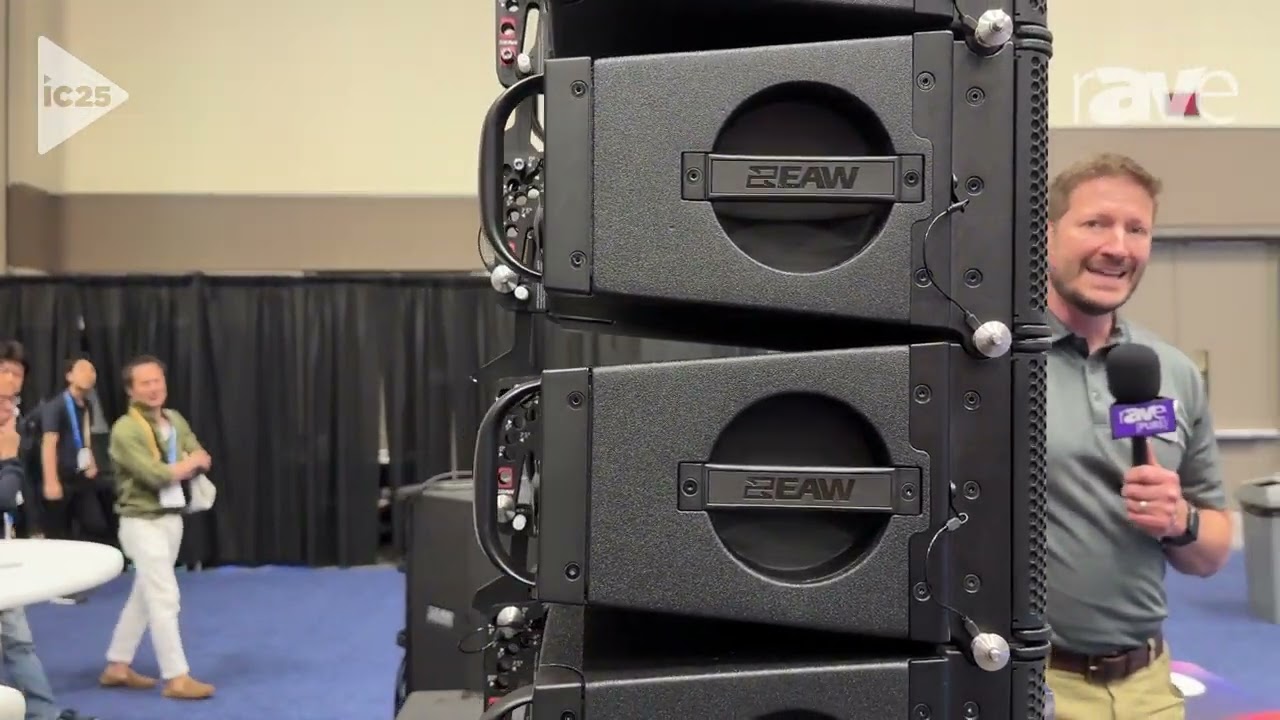 InfoComm 2025: EAW Debuts NT206L Self-Powered Line Array With Adjustable Directivity