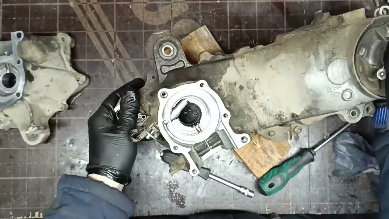  #Installing the #Honda #Dio 27 #Crankshaft #moto
