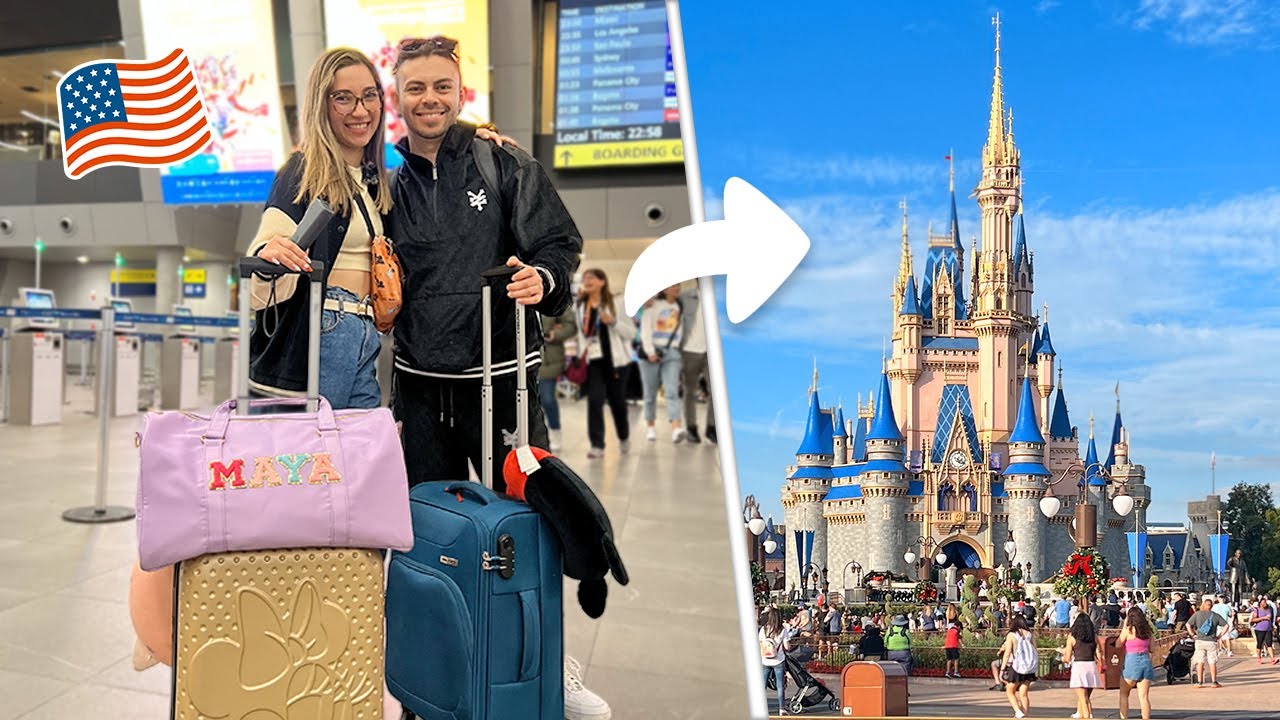 NOS vamos a DISNEYWORLD 🏰 Preparativos y llegada a ORLANDO ✈️