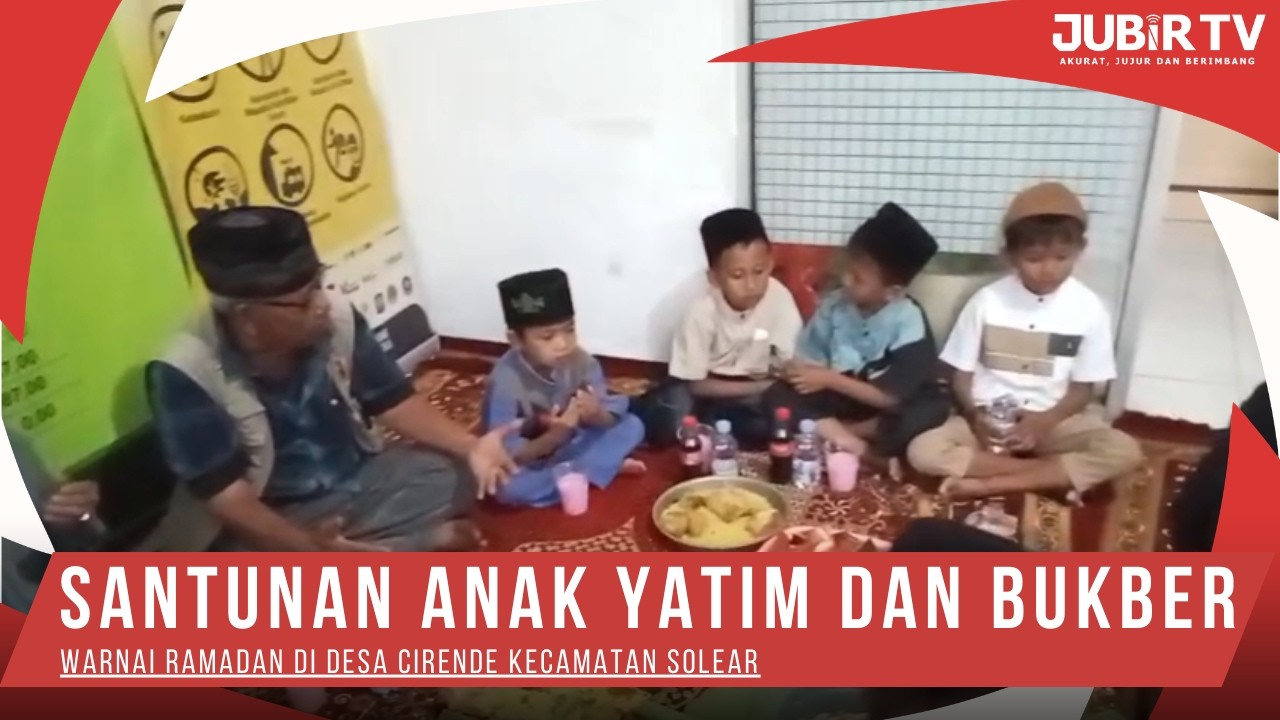 Santunan Anak Yatim dan Bukber Warnai Ramadan di Desa Cirende Solear