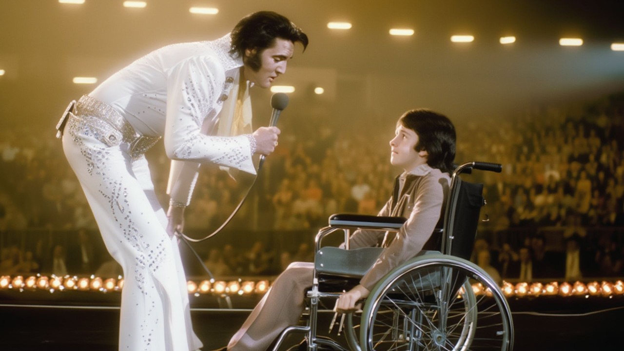 A Wheelchair-Bound Fan Asked Elvis One Question — His Answer Changed Everything
